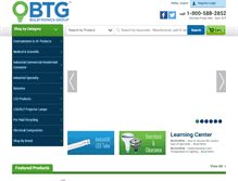 Tablet Screenshot of bulbtronics.com
